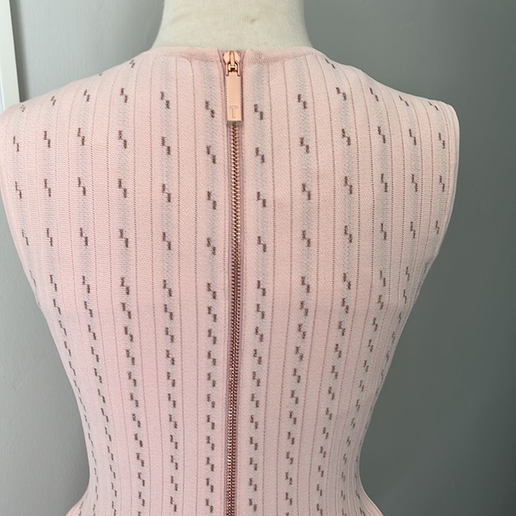Ted baker London knit skater dress size 1 - Picture 4 of 14